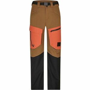 Ziener AKANDO Chlapecké lyžařské/snowboardové kalhoty, hnědá, velikost obraz