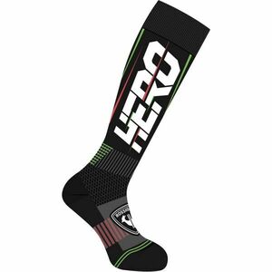 Rossignol HERO SOCKS X3 Lyžařské ponožky, černá, velikost obraz
