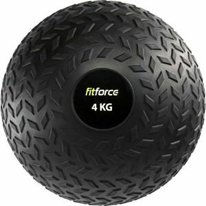 Fitforce SLAM BALL 4 KG Medicinbal, černá, velikost obraz