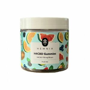 H4CBD Gummies Hemnia, 750 mg H4CBD, 30 ks Fruit Mix obraz