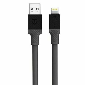 Kabel Fat Man Cable Tactical®, USB-A/Lightning – Šedá (Barva: Šedá) obraz