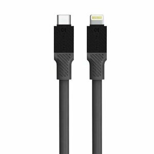 Kabel Fat Man Cable Tactical®, USB-C/Lightning – Šedá (Barva: Šedá) obraz