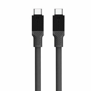 Kabel Fat Man Cable Tactical®, USB-C/USB-C – Šedá (Barva: Šedá) obraz