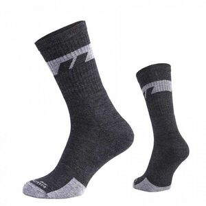 Ponožky Alpine Merino Medium Pentagon® – Cinder Grey (Barva: Cinder Grey, Velikost: 45-47) obraz