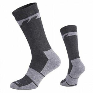 Ponožky Alpine Merino Heavy Pentagon® – Cinder Grey (Barva: Cinder Grey, Velikost: 45-47) obraz