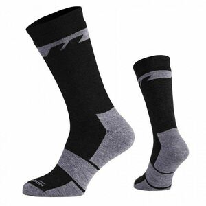 Ponožky Alpine Merino Heavy Pentagon® – Černá (Barva: Černá, Velikost: 45-47) obraz