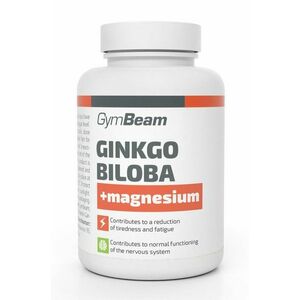 Ginkgo Biloba + Magnesium - GymBeam 90 kaps. obraz