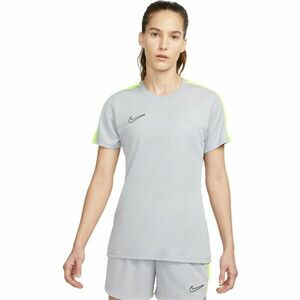 Nike DRI-FIT ACADEMY23 Dámské tréninkové tričko, šedá, velikost obraz