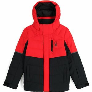 Spyder IMPULSE Chlapecká lyžařská bunda, červená, velikost obraz