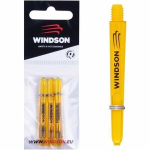 Windson NYLON SHAFT SHORT 3 KS Sada náhradních nylonových násadek, žlutá, velikost obraz