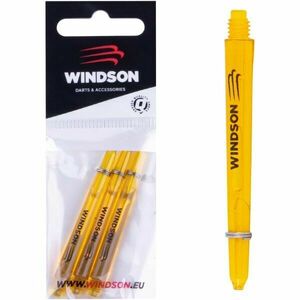 Windson NYLON SHAFT MEDIUM 3 KS Sada náhradních nylonových násadek, žlutá, velikost obraz