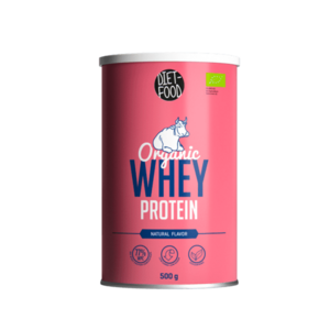 Organic Whey Protein 500 g přírodní - Diet Food obraz