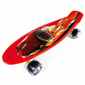 Disney CARS Skateboard, červená, veľkosť UNI obraz