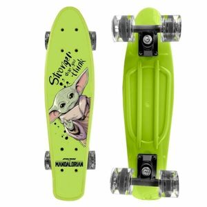 Disney GROGU Skateboard (fishboard), světle zelená, velikost obraz