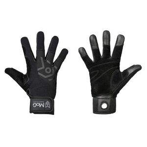 Slaňovací rukavice Abseil/Rappel MoG® – Černá (Barva: Černá, Velikost: 4XL) obraz