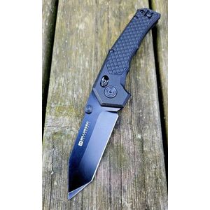 Zavírací nůž Zero 7 Tanto Willumsen® (Barva: Černá, Varianta: Černá čepel - DLC) obraz
