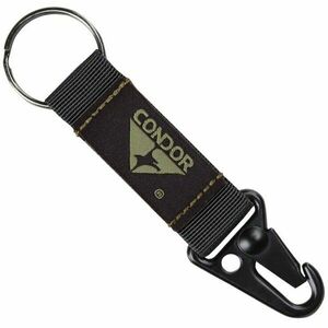 Karabina na klíče Key Chain Condor® – Černá (Barva: Černá) obraz