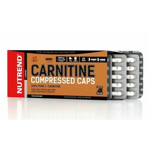 Carnitine Compressed Caps - Nutrend 120 kaps. obraz