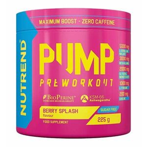 Pump (bez kofeinu) - Nutrend 225 g Berry Splash obraz