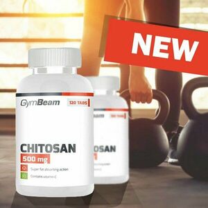 Chitosan 500 mg - GymBeam 120 tbl. obraz