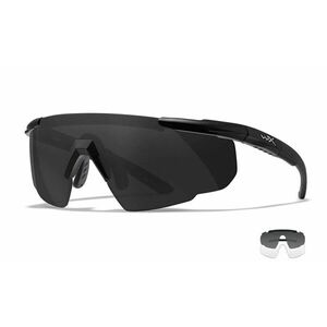 Brýle Wiley X® Saber Advanced, sada – Černá (Barva: Černá, Čočky: Čiré + Kouřově šedé) obraz