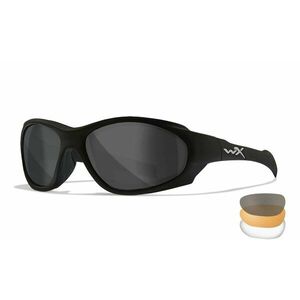 Sluneční brýle XL-1 Advanced COMM Wiley X® – Čiré + Kouřově šedé + Oranžové Light Rust, Černá (Barva: Černá, Čočky: ) obraz