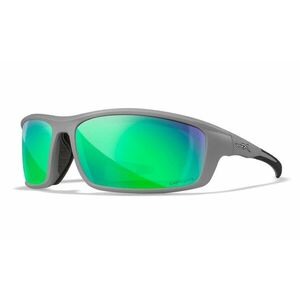 Sluneční brýle Grid Captivate Wiley X® – Captivate™ šedé polarizované, Zelená (Barva: Zelená, Čočky: Captivate™ šedé polarizované) obraz