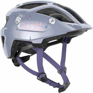 Scott SPUNTO KID Dětská helma na kolo, fialová, velikost obraz