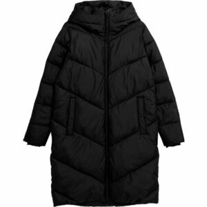4F DOWN COAT Dámský kabát, černá, velikost obraz