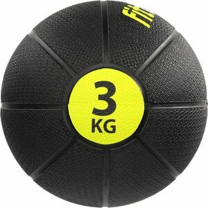 Fitforce MEDICINE BALL 3 KG Medicinbal, černá, velikost obraz