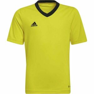 adidas ENTRADA 22 JERSEY Juniorský fotbalový dres, žlutá, velikost obraz