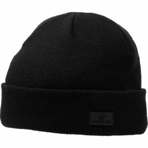 4F WINTER CAP Pánská zimní čepice, černá, velikost obraz