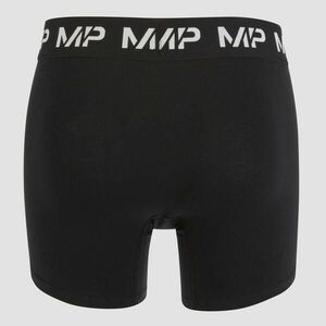 MP pánské boxerky – Černé (3 ks) - S obraz