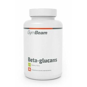 Beta-glucans - GymBeam 90 kaps. obraz