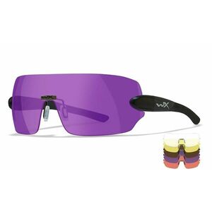Brýle Detection Wiley X®, 5 zorníků (Barva: Černá, Čočky: Čiré + žluté + oranžové + Purple + Copper) obraz