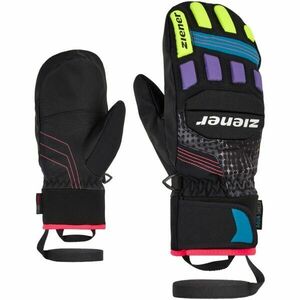 Ziener LURON Dětské lyžařské rukavice, černá, velikost obraz