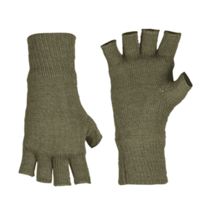 Mil-tec rukavice Thinsulate ™ pletené bez prstů, olivové obraz