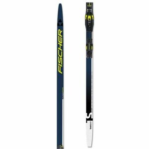 Fischer TWIN SKIN PERFORMANCE STIFF SET + BDG CONTROL STEP Běžecké lyže s podporou stoupání, tmavě modrá, veľkosť 197 obraz