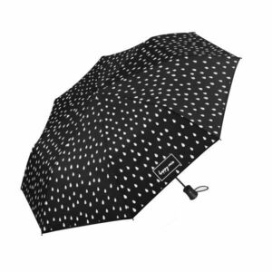 HAPPY RAIN WATERACTIVE Dámský automatický deštník, černá, velikost obraz