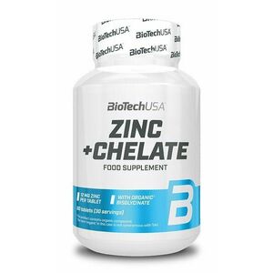 Zinc + chelát - Biotech USA 60 tbl. obraz