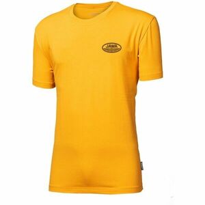 PROGRESS JAWA FAN T-SHIRT Pánské triko, žlutá, velikost obraz