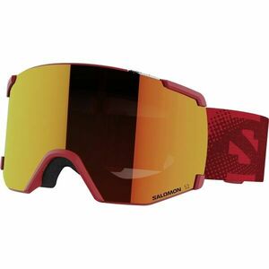 Salomon S/VIEW Unisex lyžařské brýle, červená, velikost obraz