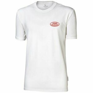 PROGRESS JAWA FAN T-SHIRT Pánské triko, bílá, velikost obraz
