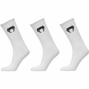 Venum CLASSIC SOCKS - SET OF 3 Ponožky, bílá, velikost obraz