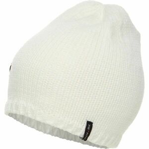 Finmark WINTER HAT Zimní pletená čepice, bílá, velikost obraz