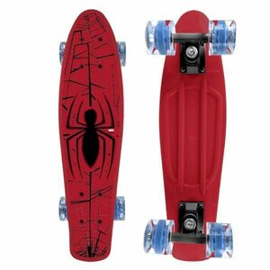 Disney SPIDERMAN Skateboard (fishboard), červená, veľkosť UNI obraz