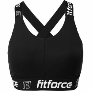 Fitforce NEMEE Dámská fitness podprsenka, černá, velikost obraz