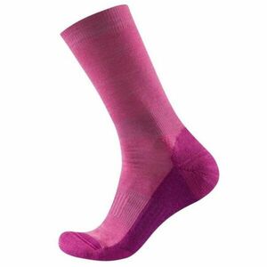 Devold MULTI MERINO MEDIUM SOCK Dámské ponožky, růžová, veľkosť 35-37 obraz