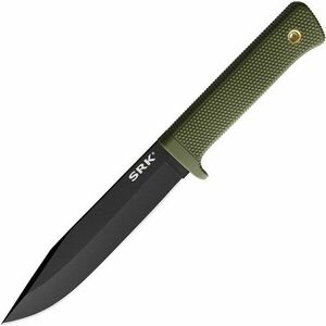 Nůž Survival Rescue Knife SK5 Cold Steel® – Olive Green (Barva: Olive Green, Varianta: Černá čepel) obraz