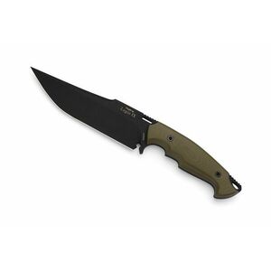 Nůž Legio IX Hydra Knives® – Černá čepel, Olive Green (Barva: Olive Green, Varianta: Černá čepel) obraz